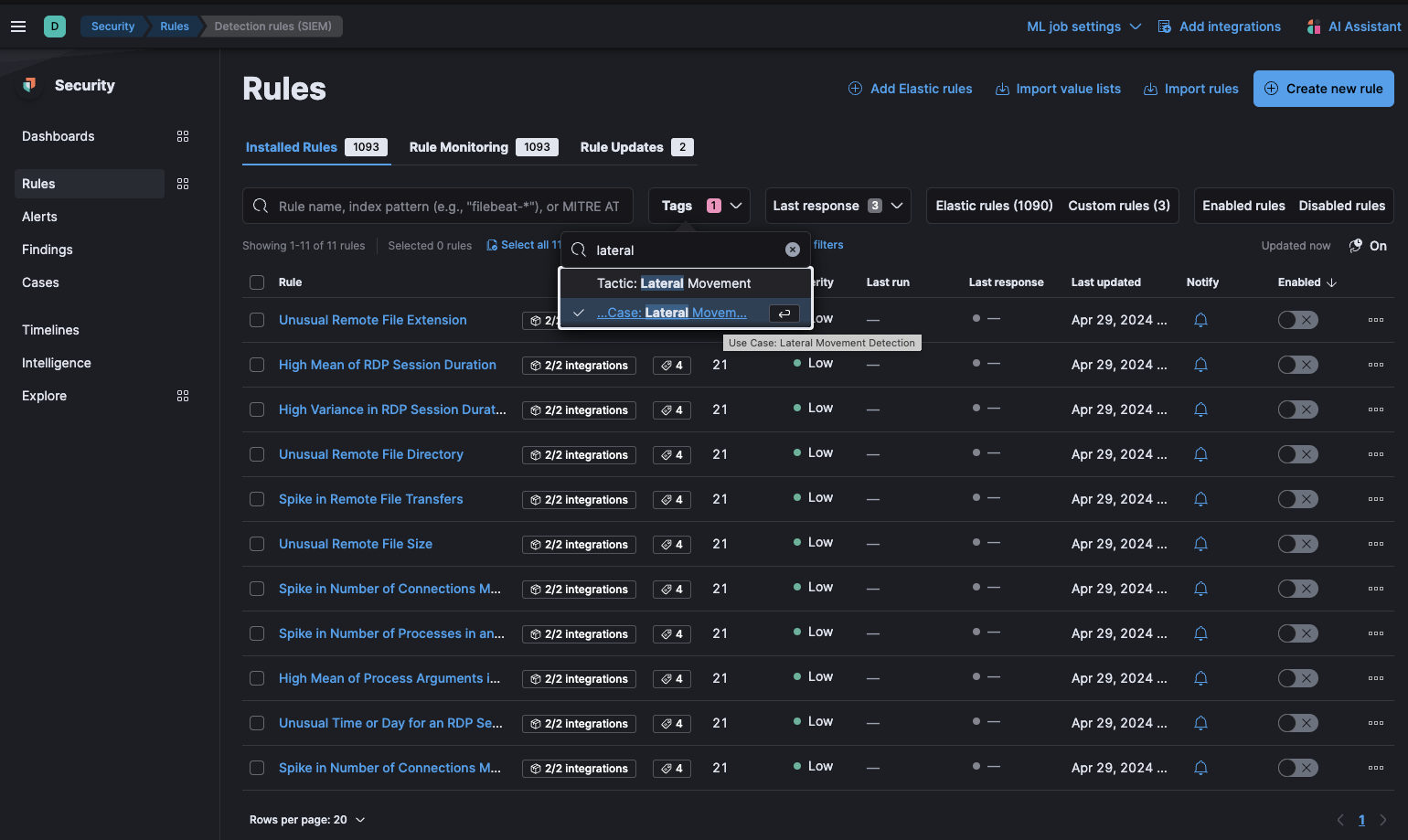 Data Exfiltration Detection Rules