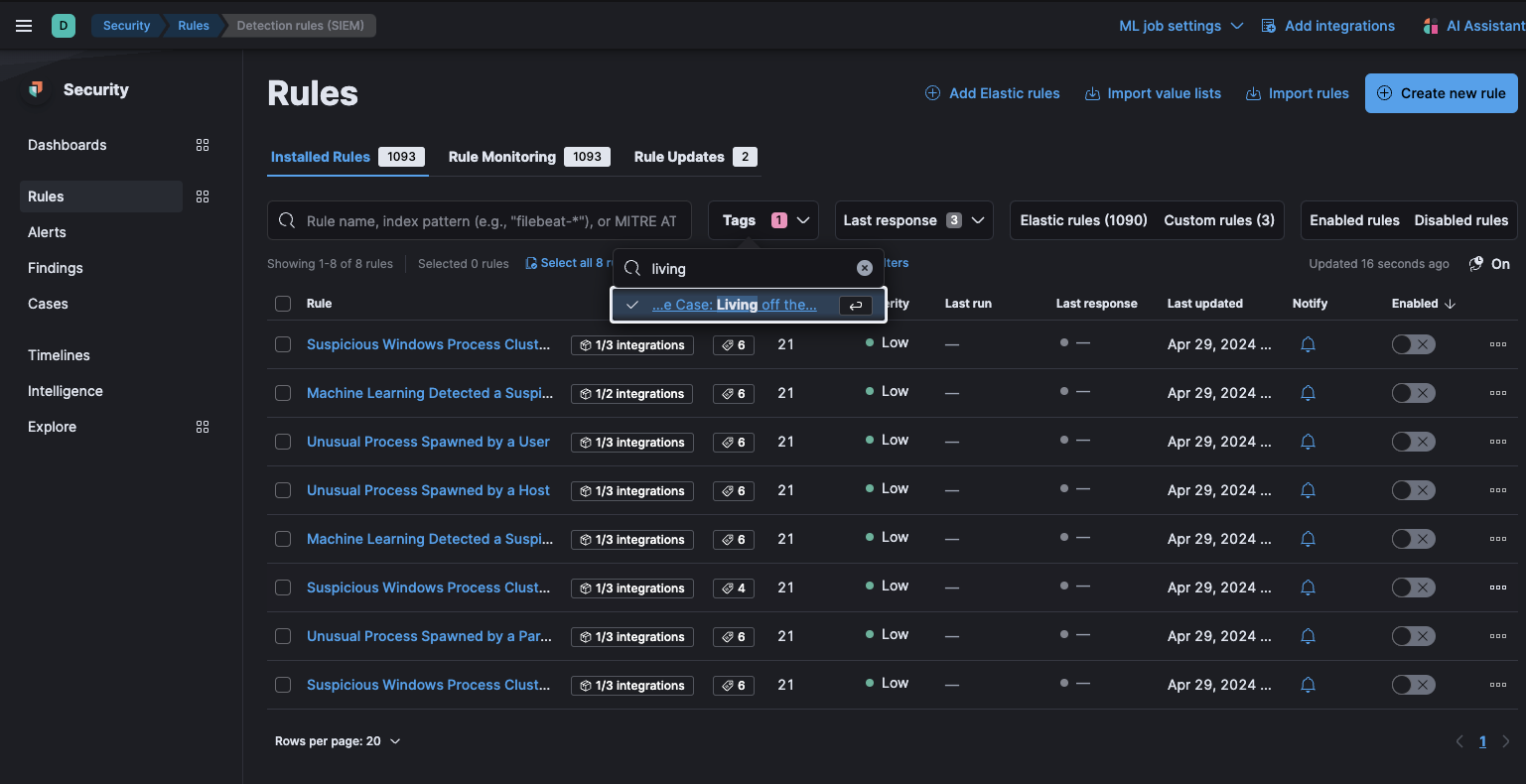 Domain Generation Detection Detection Rules